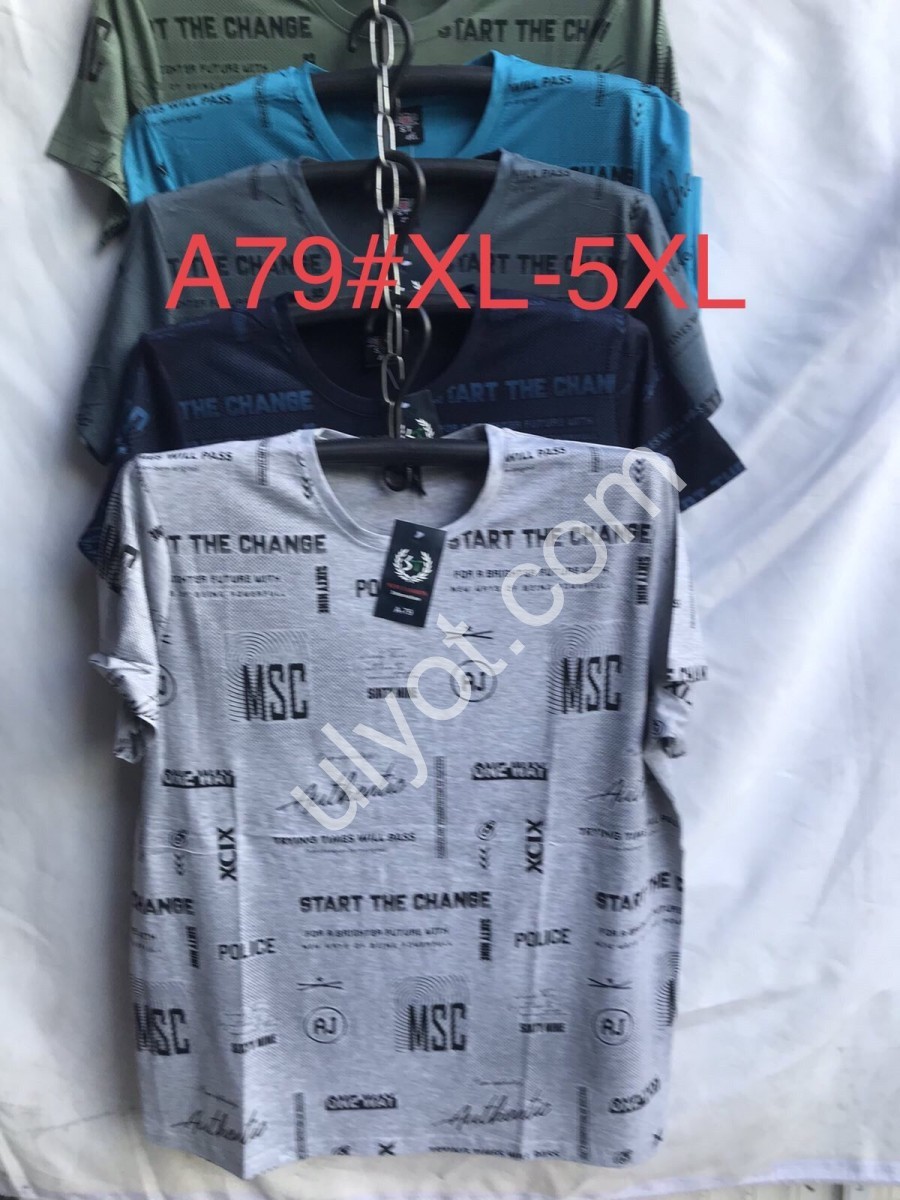 ФУТБОЛКА (XL-5XL) МИКС A-79