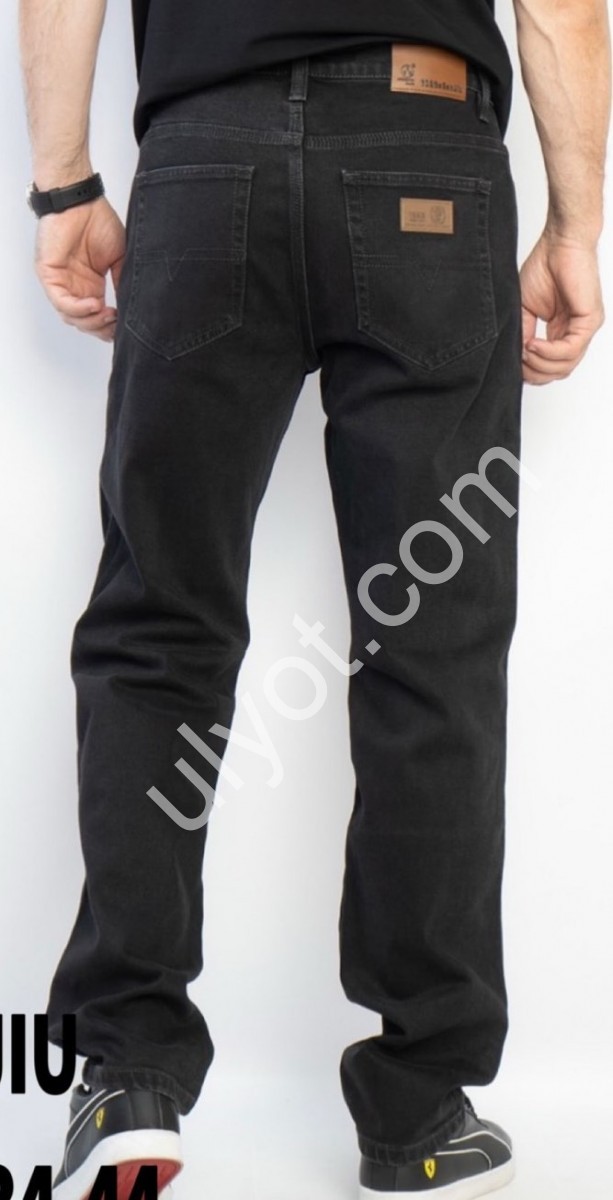 ДЖИНСЫ BASANJIU (34-44) Т.СИНИЙ 608-8