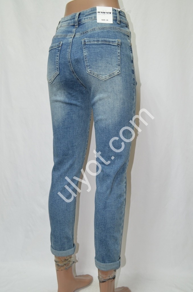 Фото 3 ДЖИНСЫ DENIM NEW (25-30) СИНИЙ 575