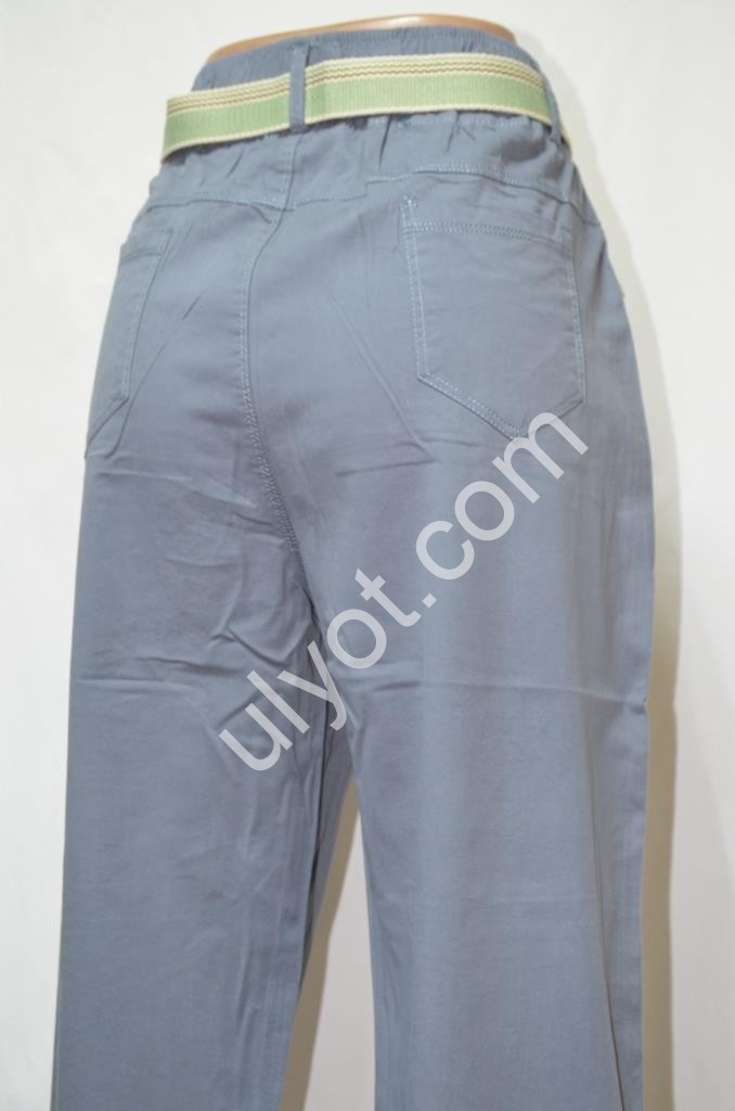 Фото 3 ШТАНИ (31-36) СЕРО-СИНІЙ 665-20