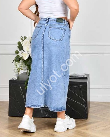 ЮБКА KT.MOSS (30-36) ГОЛУБОЙ 505