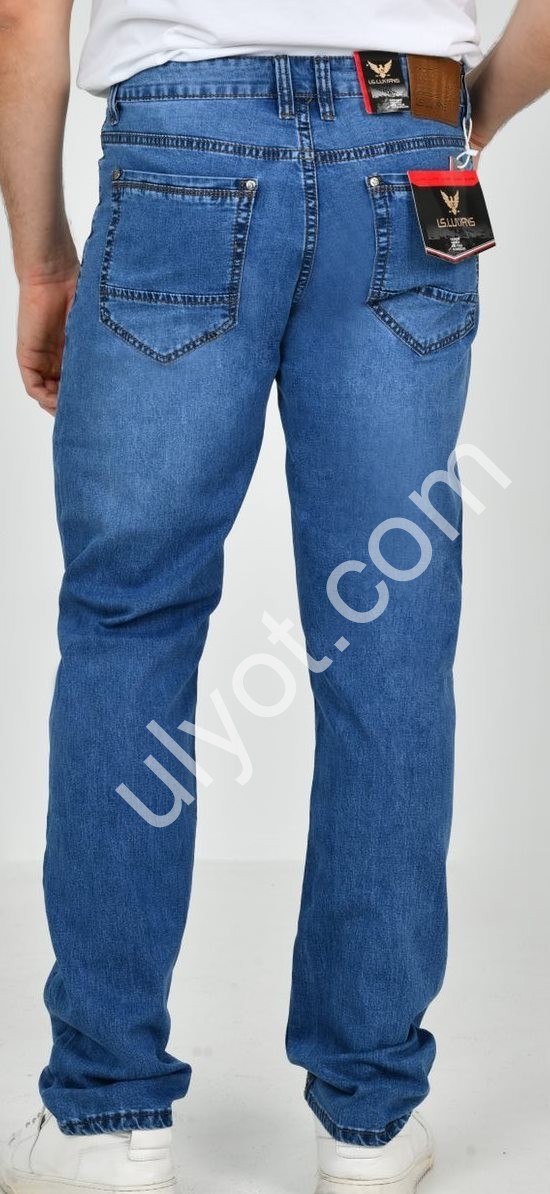 Фото 1 ДЖИНСЫ LS. JEANS (34-44) СИНИЙ 350D