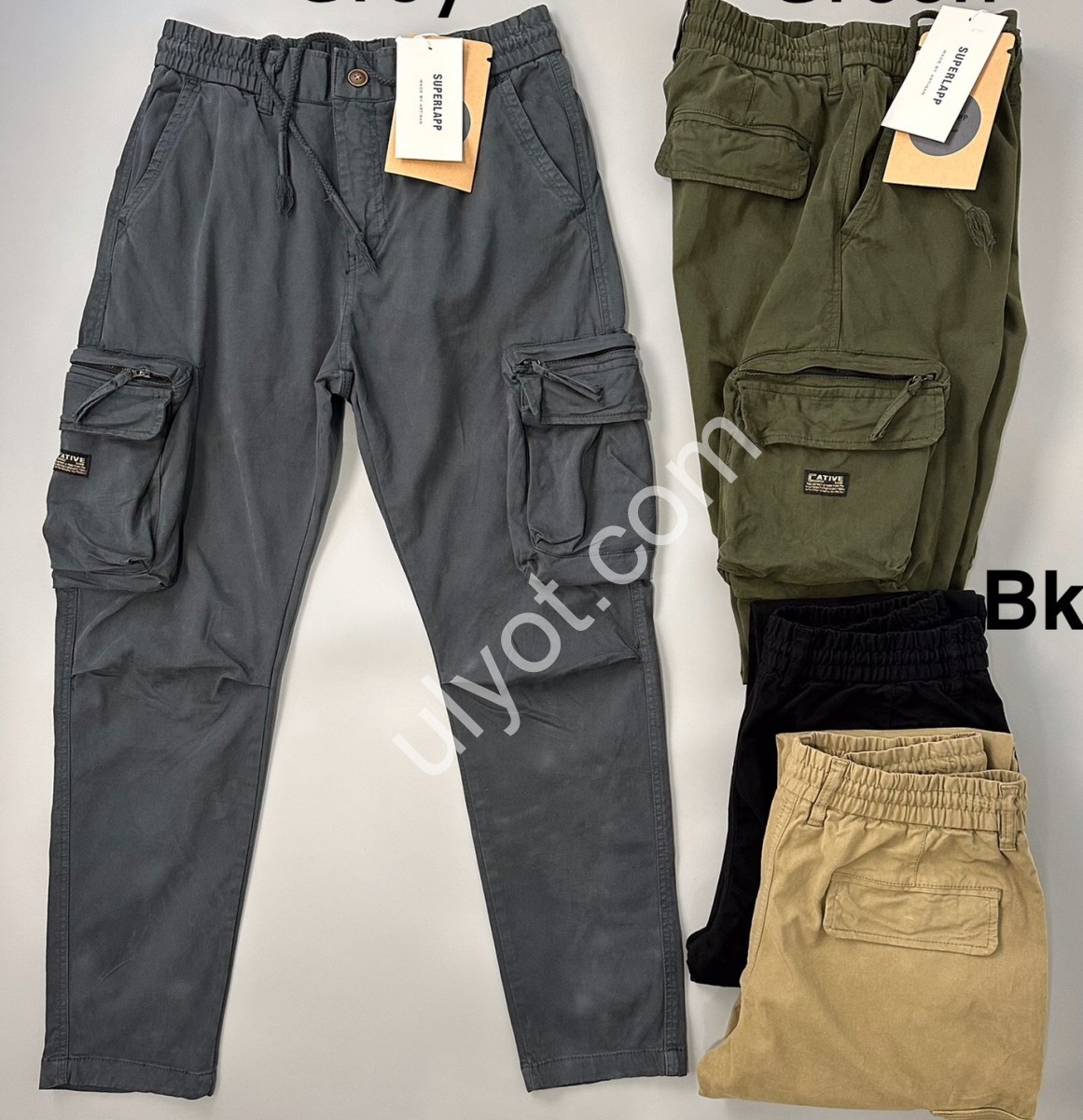 ДЖИНСИ (30-38) БІЖОВИЙ 9985