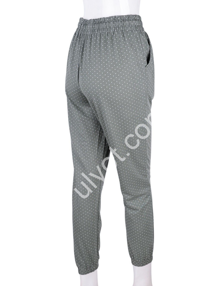 СПОРТ.ШТАНЫ (S-2XL) СЕРЫЙ 4000-4905-2