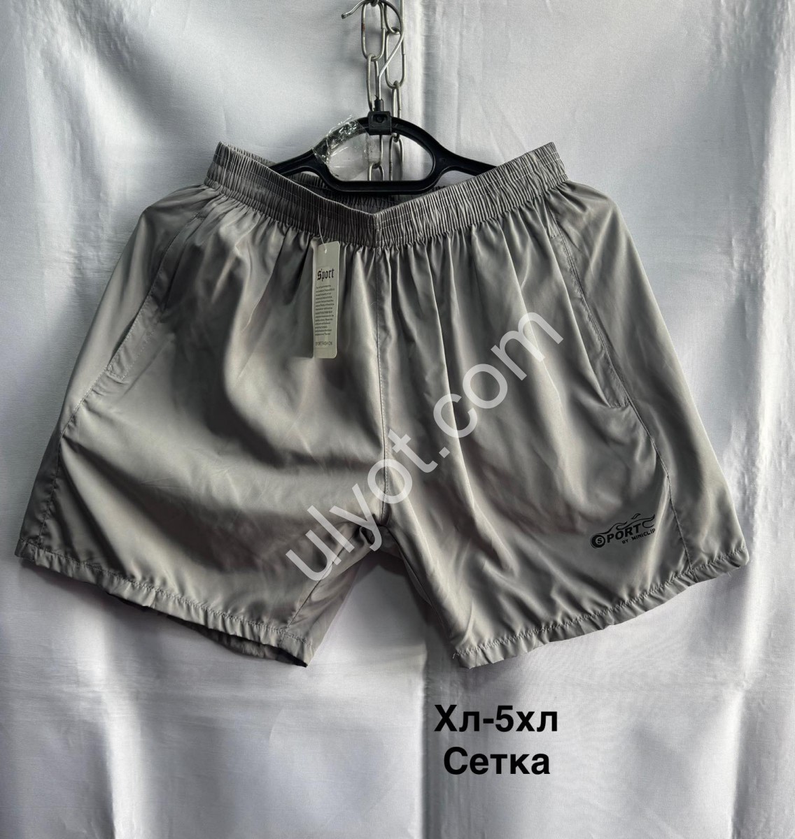 ШОРТЫ SPORT (XL-5XL) СЕРЫЙ 2352