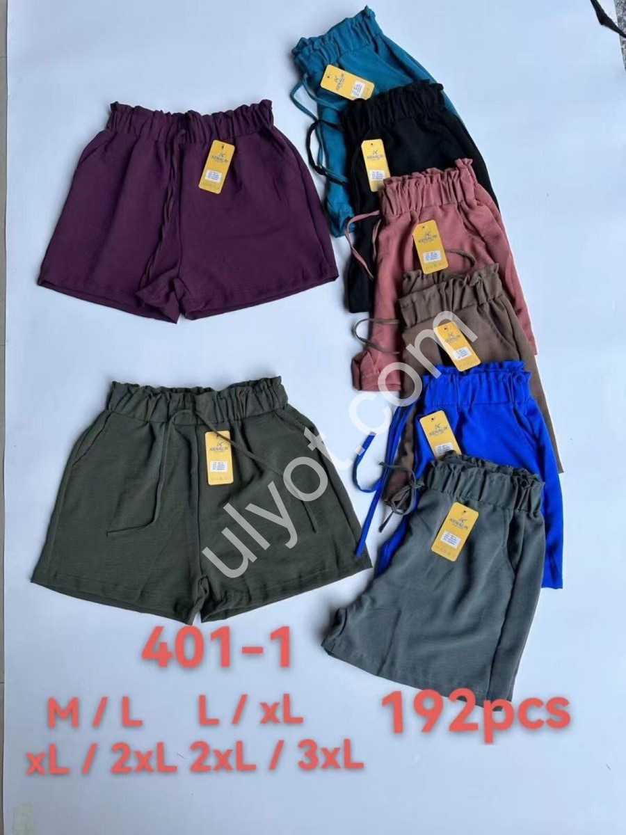 ШОРТЫ (M-3XL) МИКС 401-1