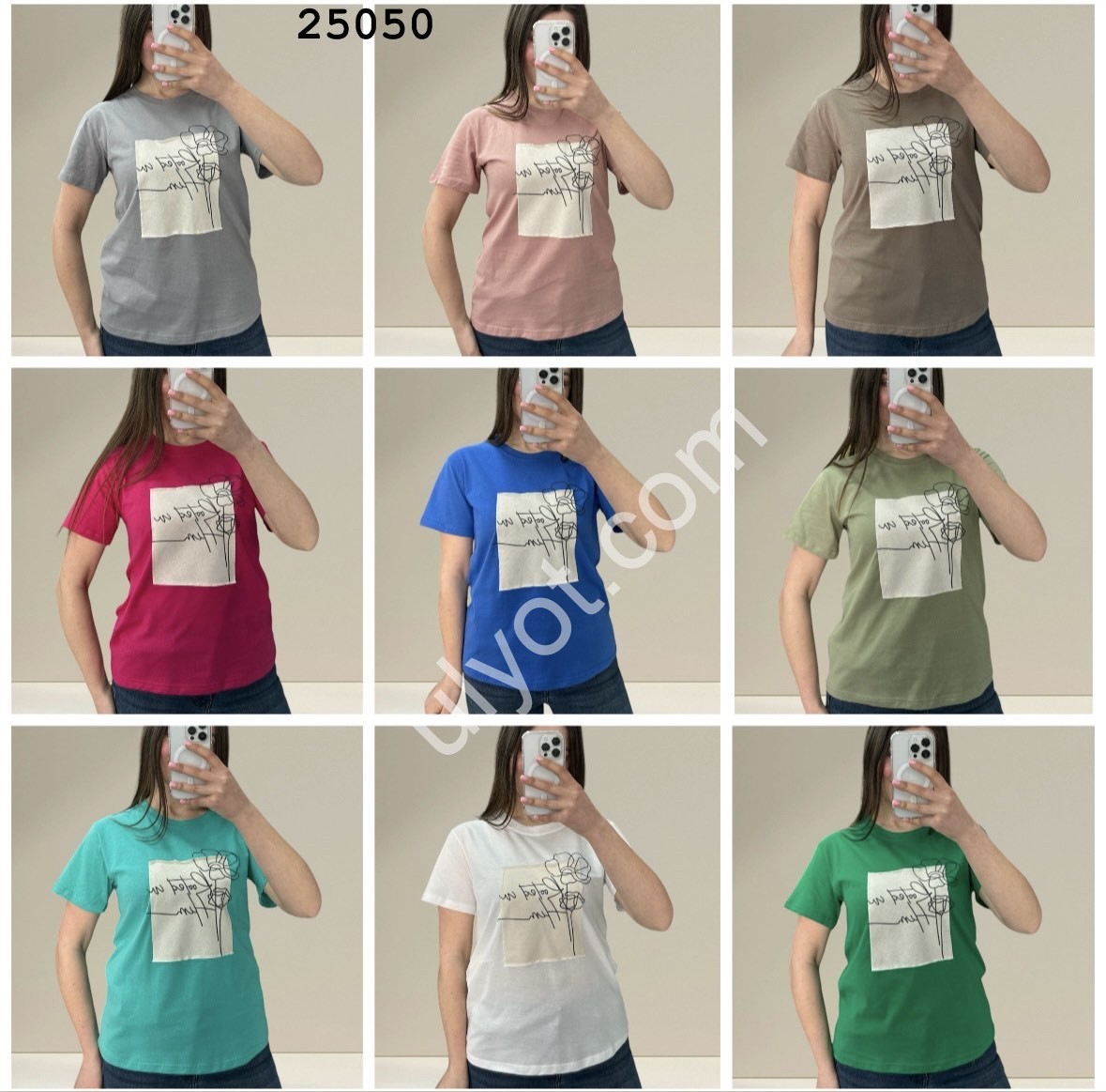 ФУТБОЛКА (SL) МІКС 25050