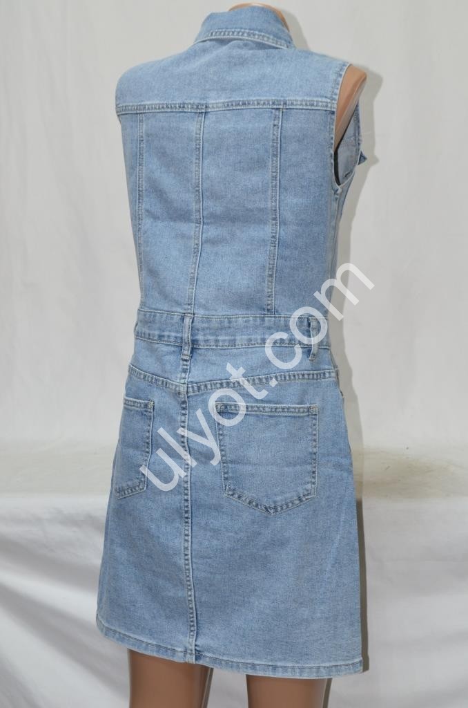 КОМБІНЕЗОН (S-2XL) БЛАКИТНИЙ 2179
