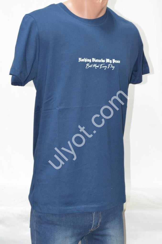 ФУТБОЛКА (S-2XL) СИНІЙ 5167