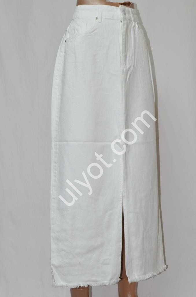 Спідниця (S-XL) БІЛИЙ 3063