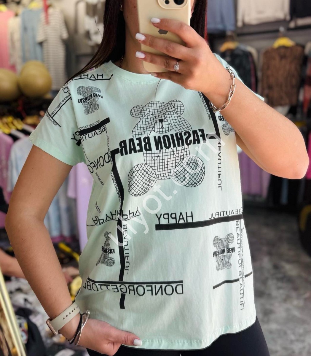 ФУТБОЛКА (ONE SIZE 54-56) МІКС LT56006