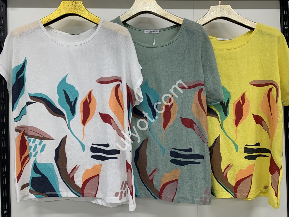 ФУТБОЛКА (3XL-6XL) БІЛИЙ 9594