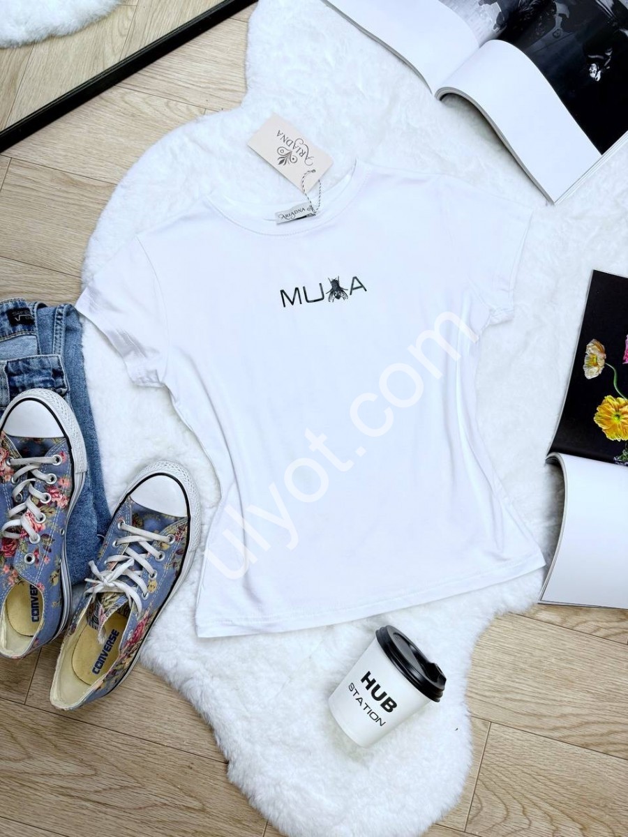 ФУТБОЛКА MUXA (42-48) БІЛИЙ 4215