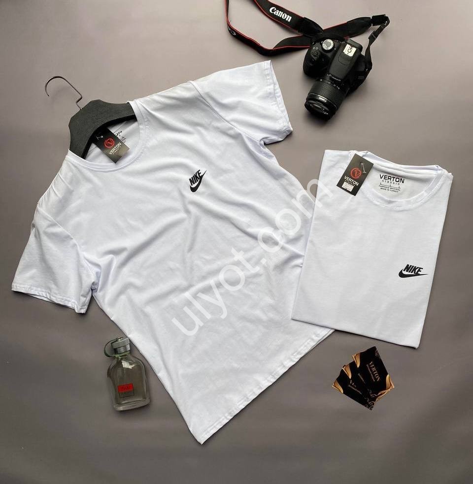 ФУТБОЛКА N02 (M-3XL) БЕЛЫЙ N
