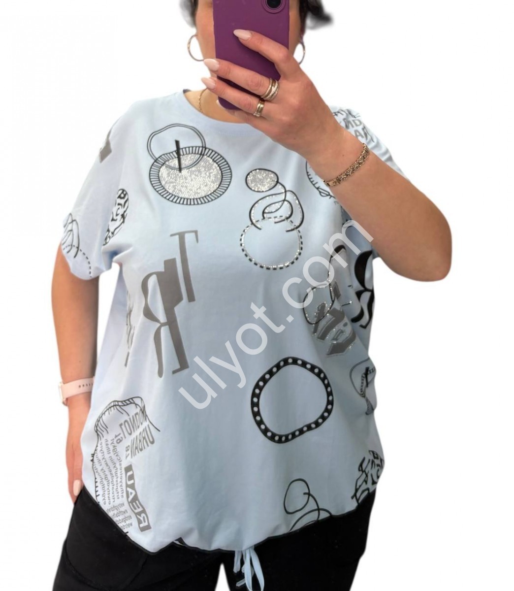 ФУТБОЛКА (54-64) МИКС 25085