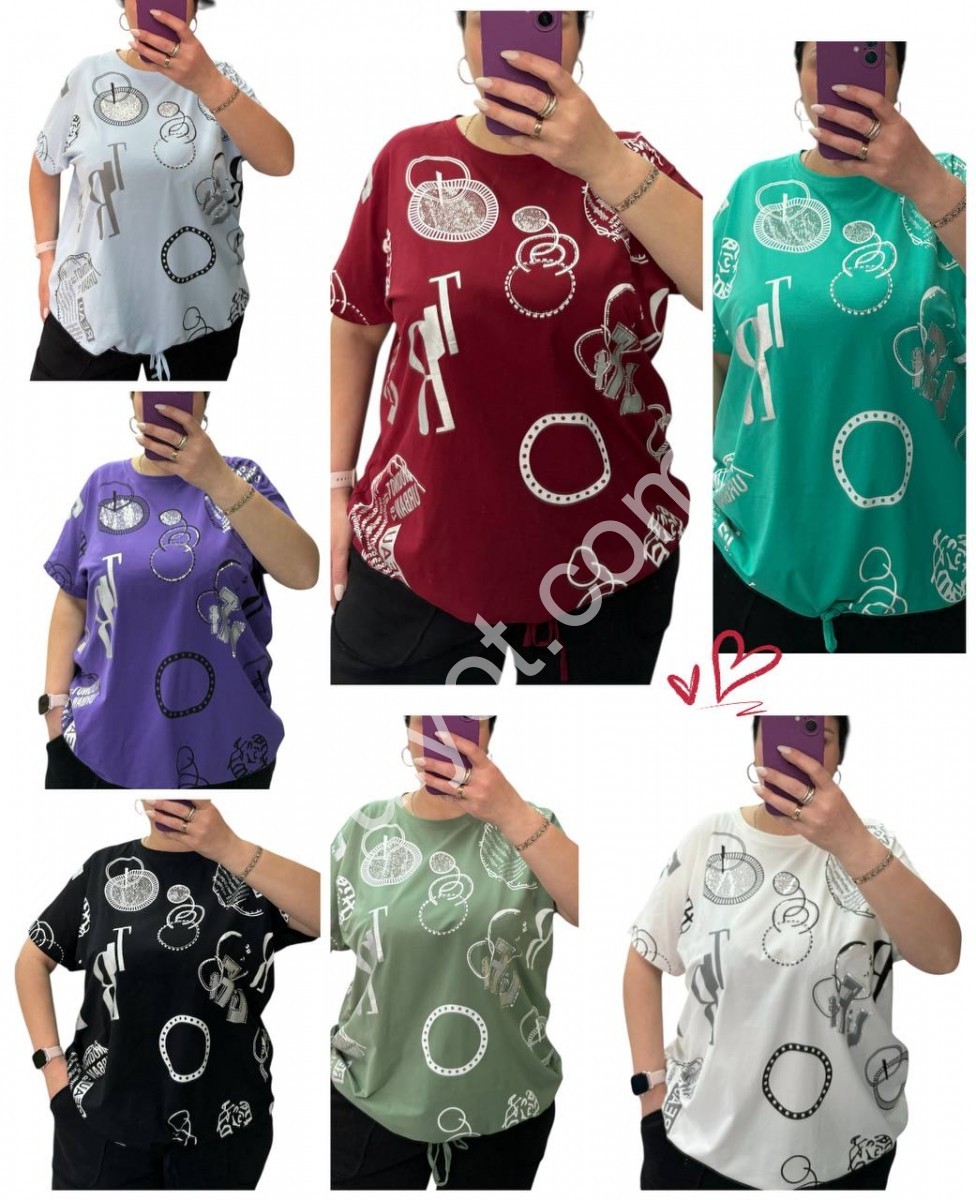 ФУТБОЛКА (54-64) МИКС 25085