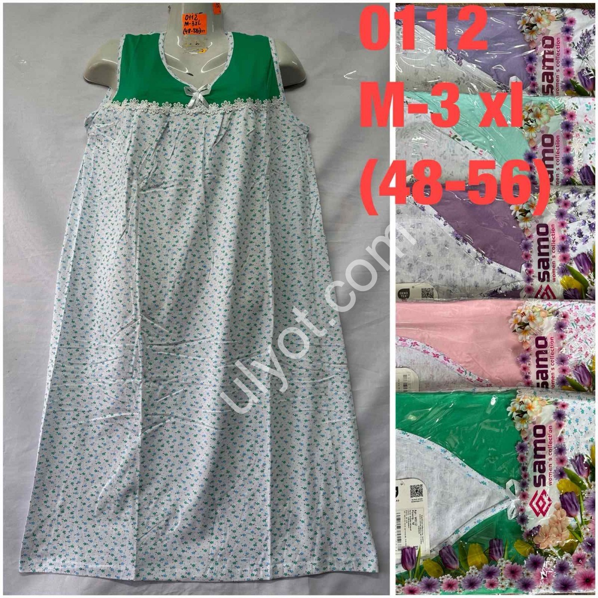 НІЧНЮШКА (M-3XL) МІКС 0112
