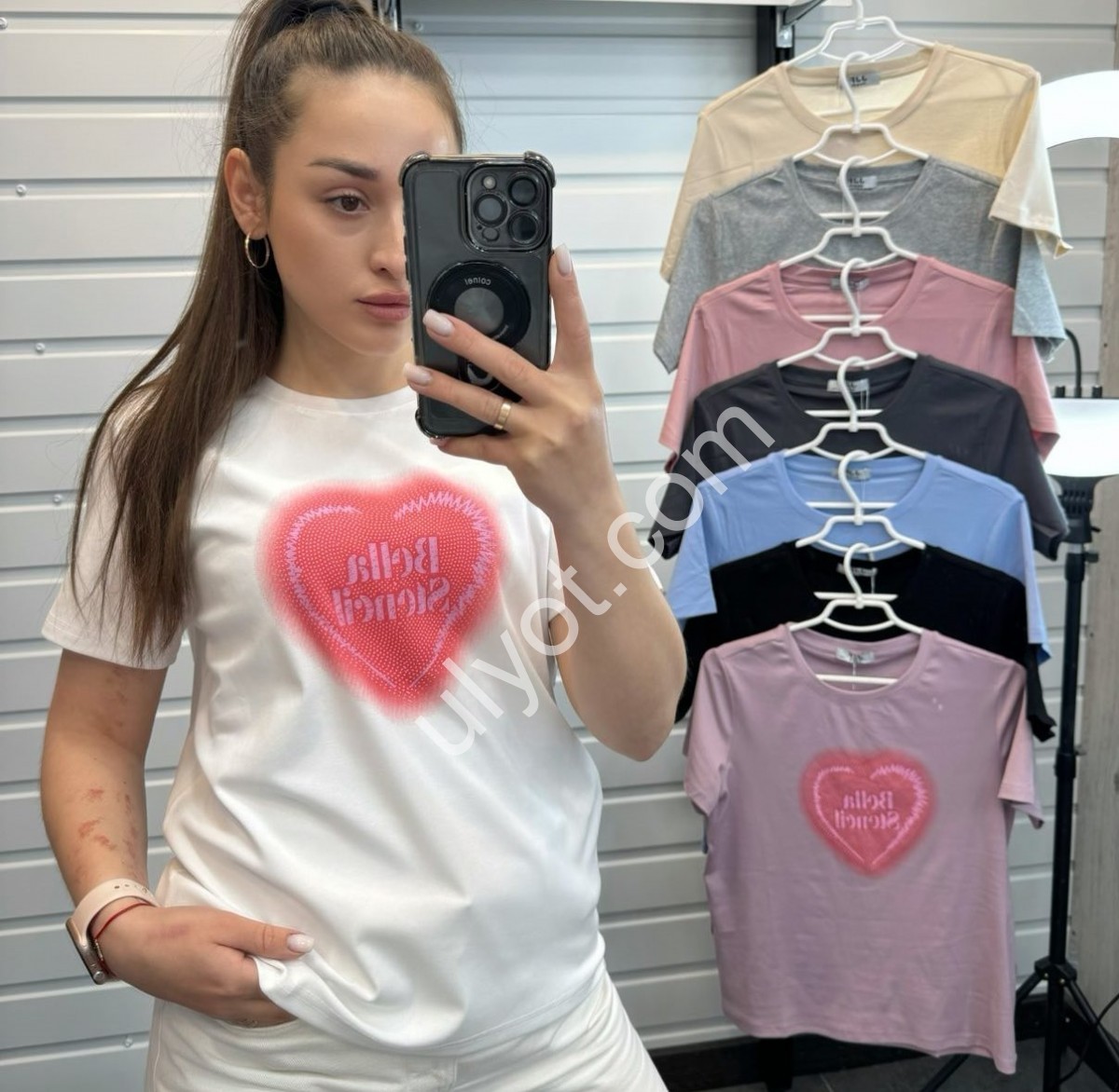 ФУТБОЛКА JJF (ONE SIZE 2XL) МІКС 8028