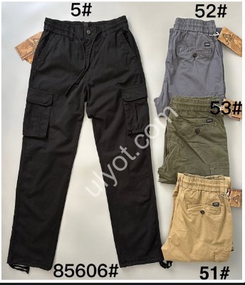 ДЖИНСЫ (29-38) ХАКИ 85606-53