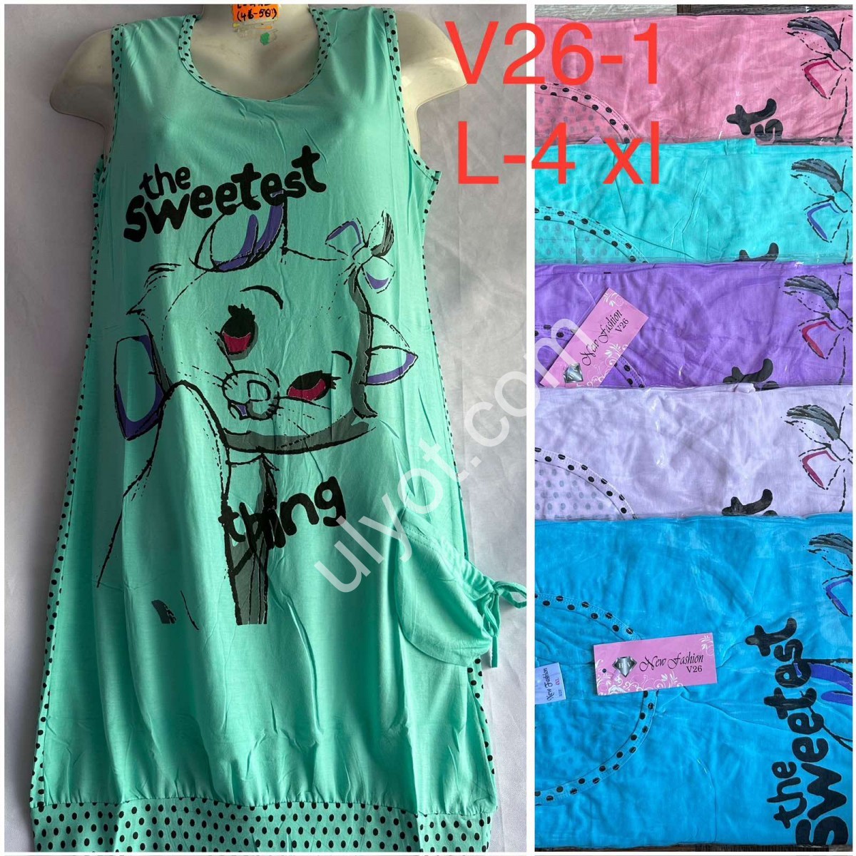 ХАЛАТ (L-4XL) МІКС-6 V26-1