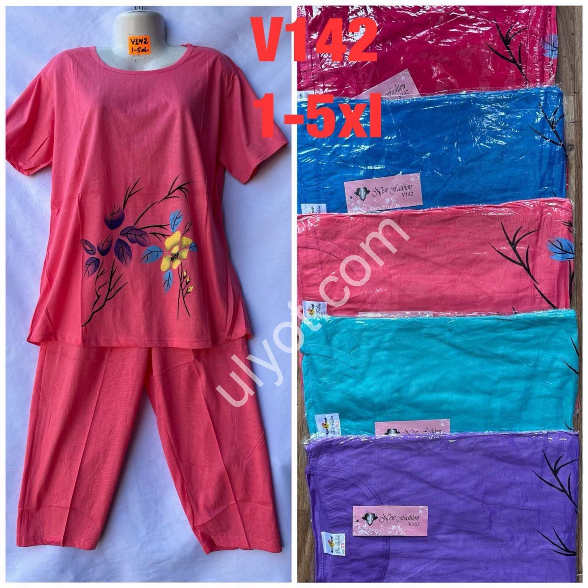 ПІЖАМА (XL-5XL) Мікс-13 V142