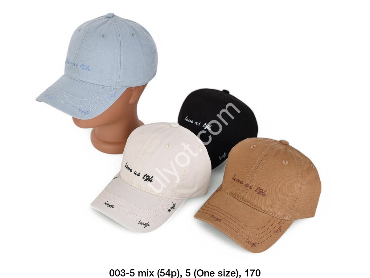 КЕПКА-12 (ONE SIZE 54) МИКС 003-5