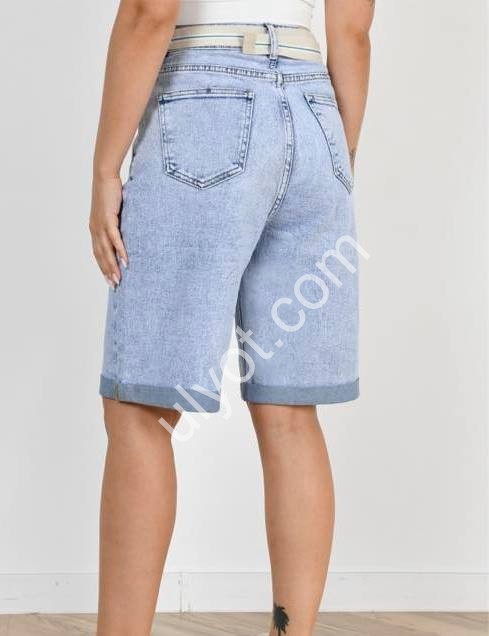 Фото 1 ШОРТЫ DKNSEL JEANS (25-30) ГОЛУБОЙ 2665