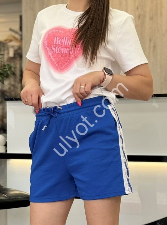 ШОРТЫ (XL-3XL) СИНИЙ 202