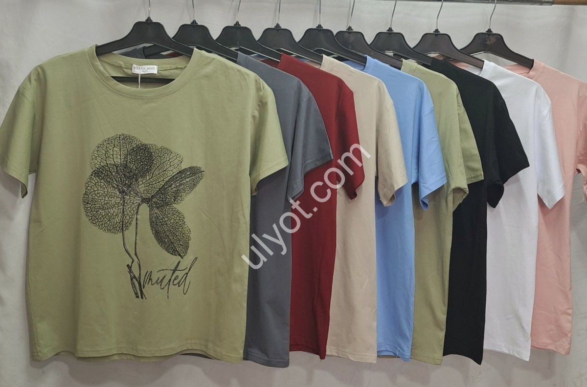ФУТБОЛКА (ONE SIZE 46-50) МИКС 2808