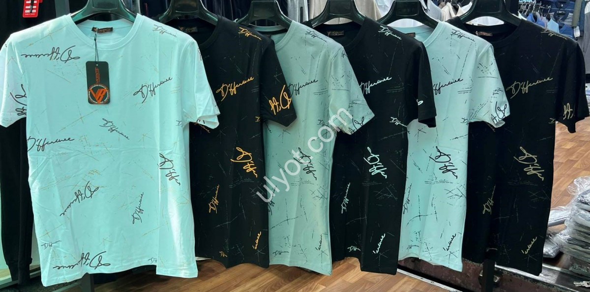 ФУТБОЛКА (S-2XL) ЧЕРНЫЙ 1007