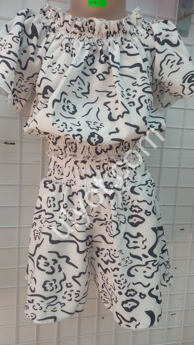 КОСТЮМ (104-122 СМ) БІЛИЙ 660