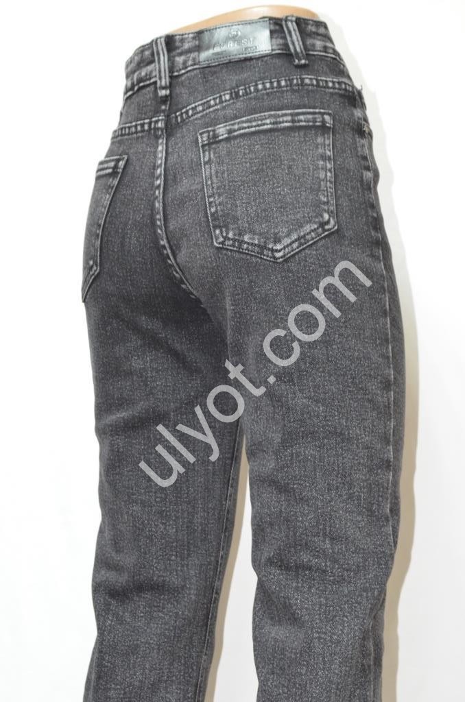 ДЖИНСЫ FOREST JEANS (25-30) ГРАФИТ BC3923
