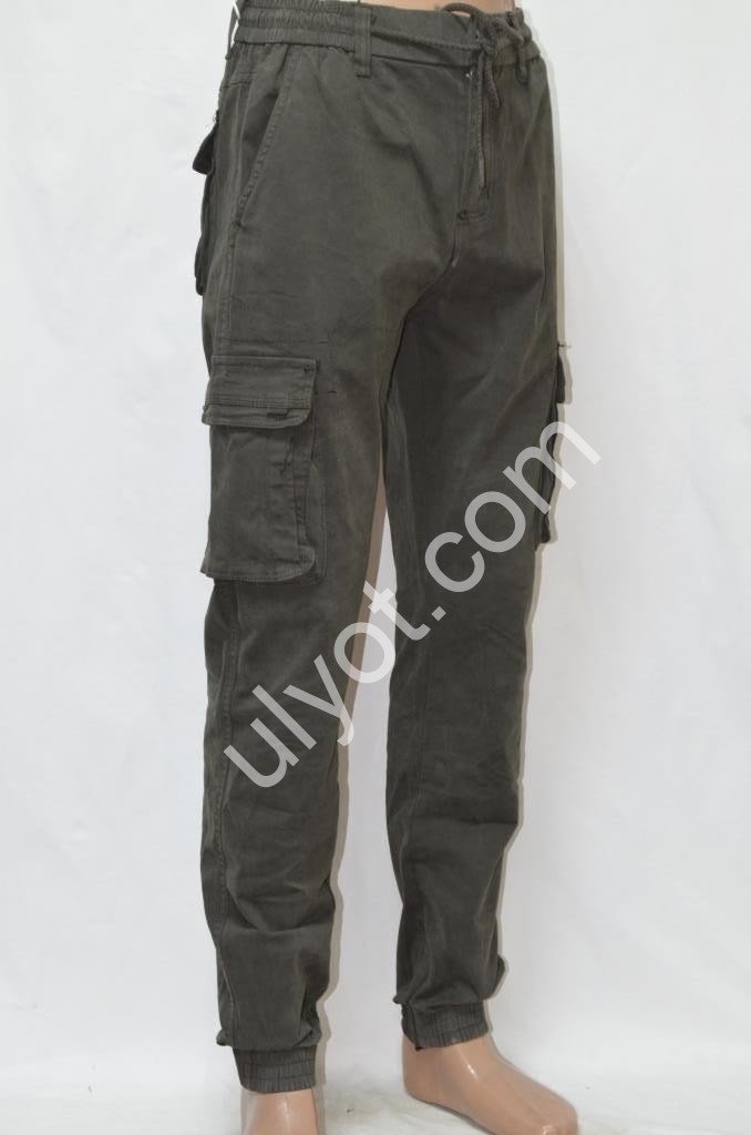 ДЖЕГИНСЫ AKPZEN (30-40) ХАКИ 8097-13