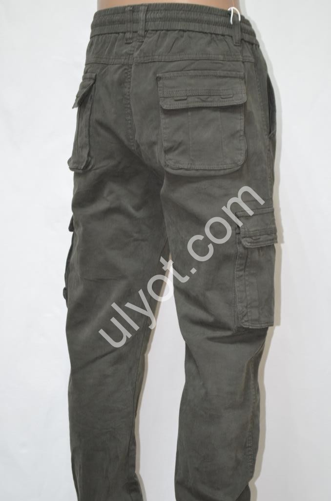 ДЖЕГИНСЫ AKPZEN (30-40) ХАКИ 8097-13