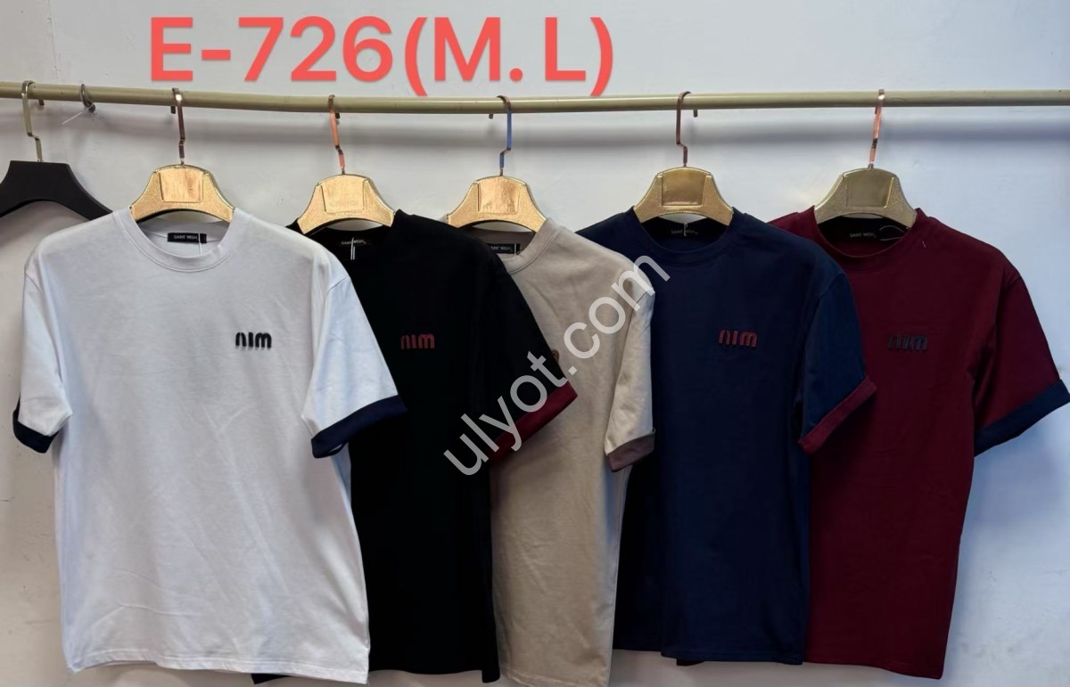 ФУТБОЛКА (M/L) МІКС E 726