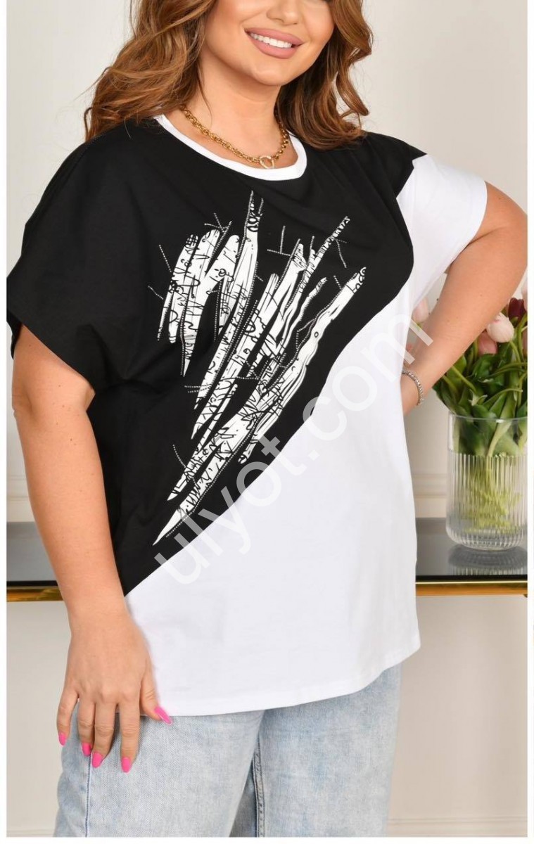 ФУТБОЛКА (5XL-6XL) МИКС H 232