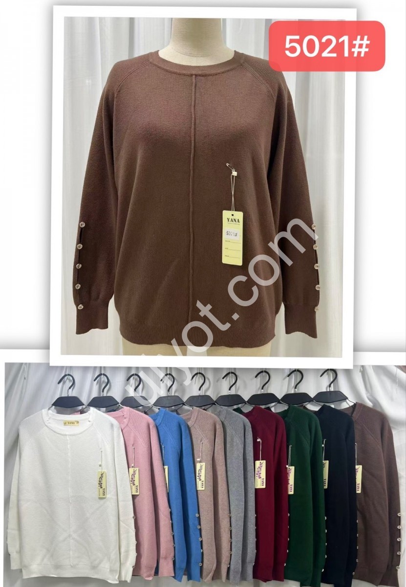 СВІТЕР (ONE SIZE 48-54) МІКС 5021