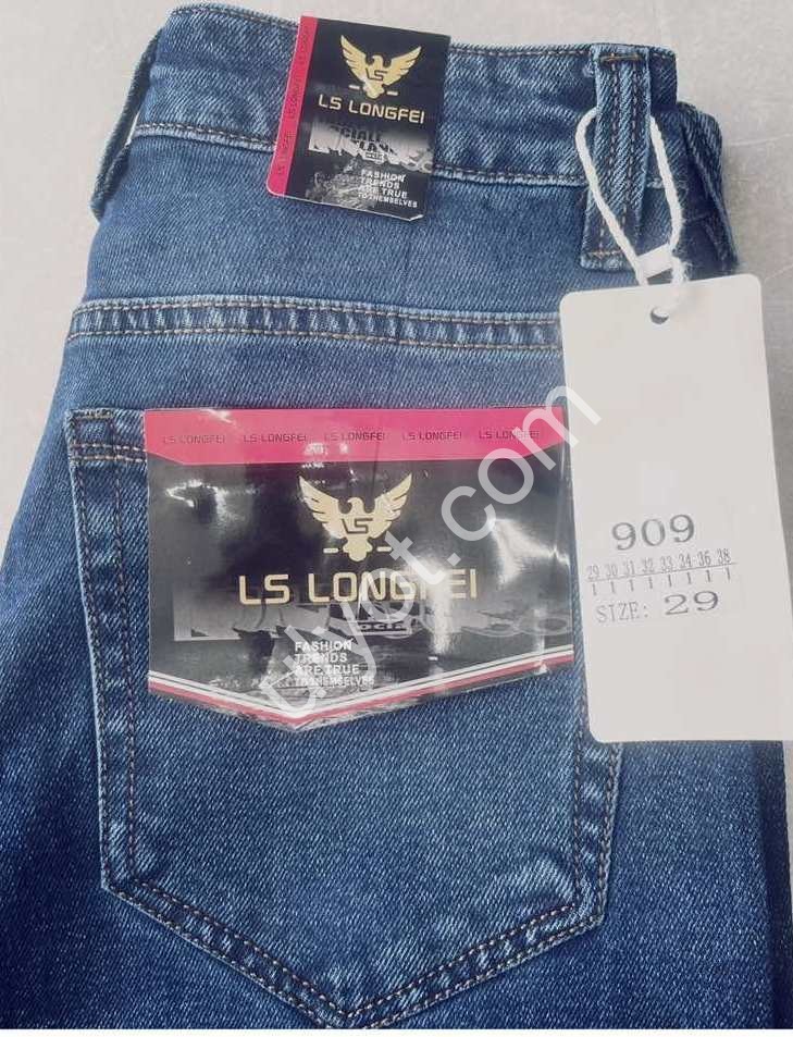 ДЖИНСИ LS JEANS (29-38) Т.СИНІЙ 909