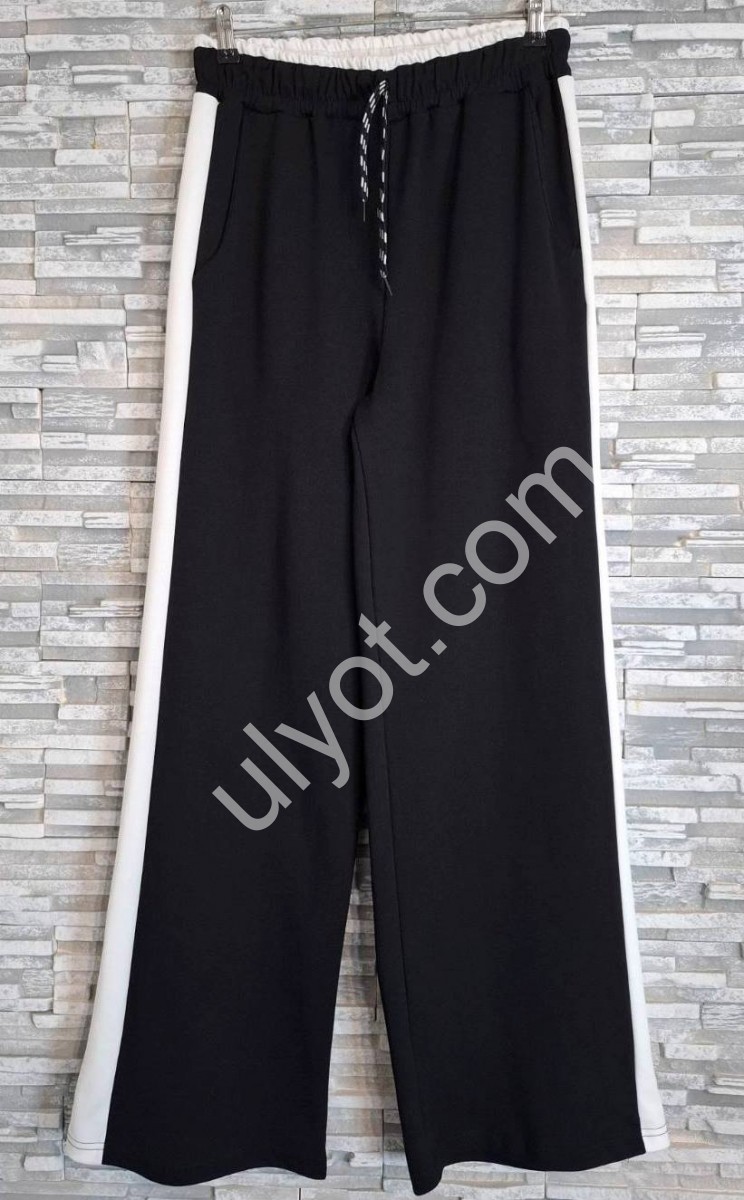 ШТАНИ (S-XL) ЧОРНИЙ 0005