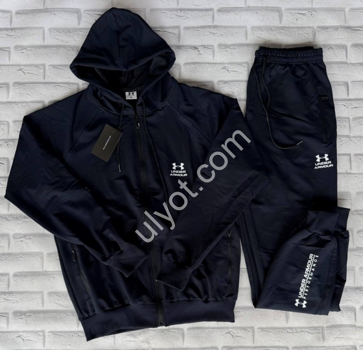 СПОРТ.КОСТЮМ U18 (M-3XL) МАНЖЕТ Т.СИНІЙ
