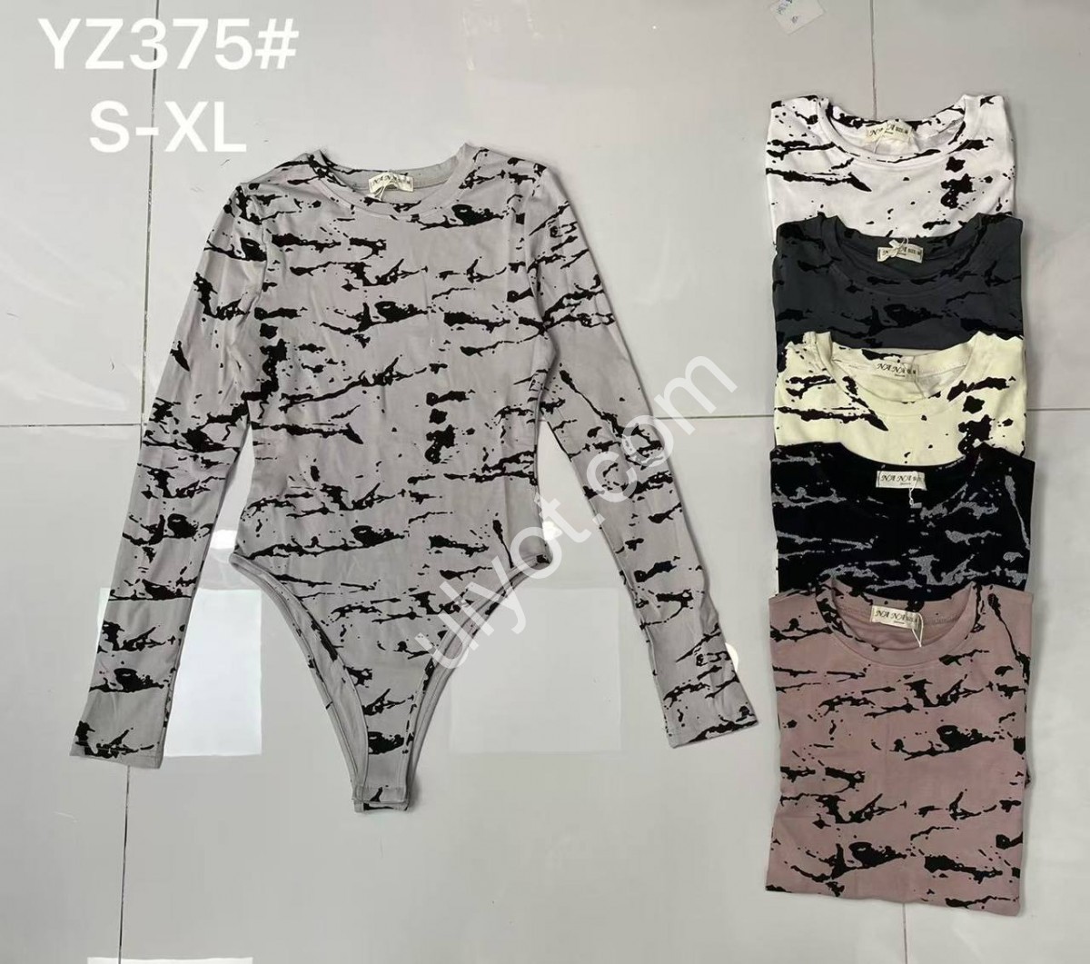 БОДІ (S-XL) РОЖОВИЙ YZ375