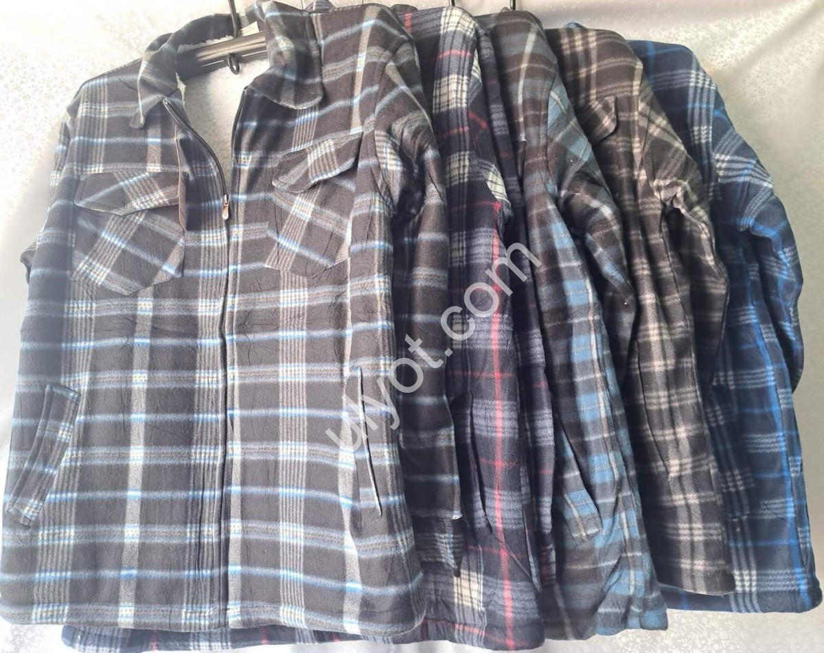 РУБАШКА (XL-5XL) МЕХ МИКС 701