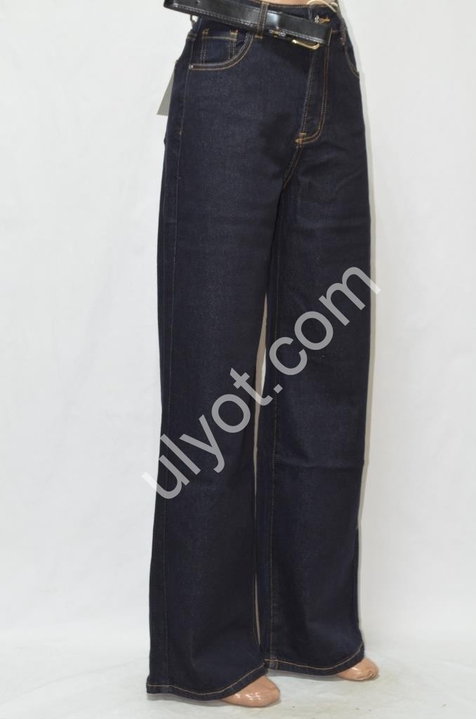 ДЖИНСЫ M.SARA (XS-XL) Т.СИНИЙ 1622-1