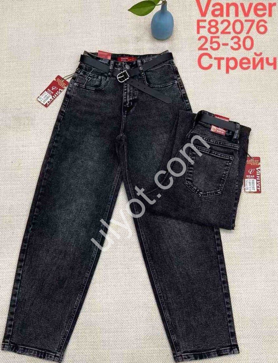 ДЖИНСИ VANVER (25-30) ГРАФІТ F82076