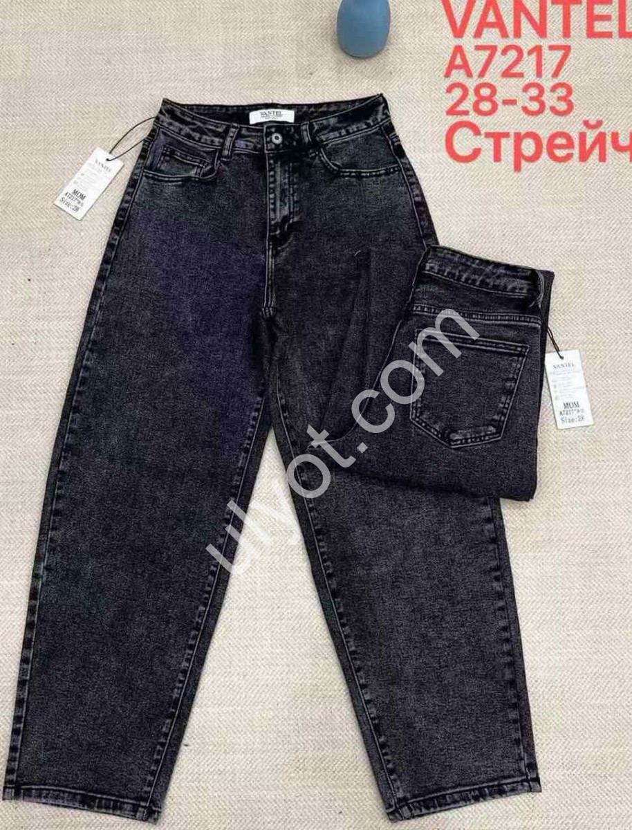 ДЖИНСИ VANTEL (28-33) ГРАФІТ A7217