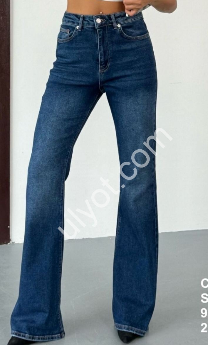 ДЖИНСИ ZEO BASIC (32-40) Т.СИНІЙ 4996