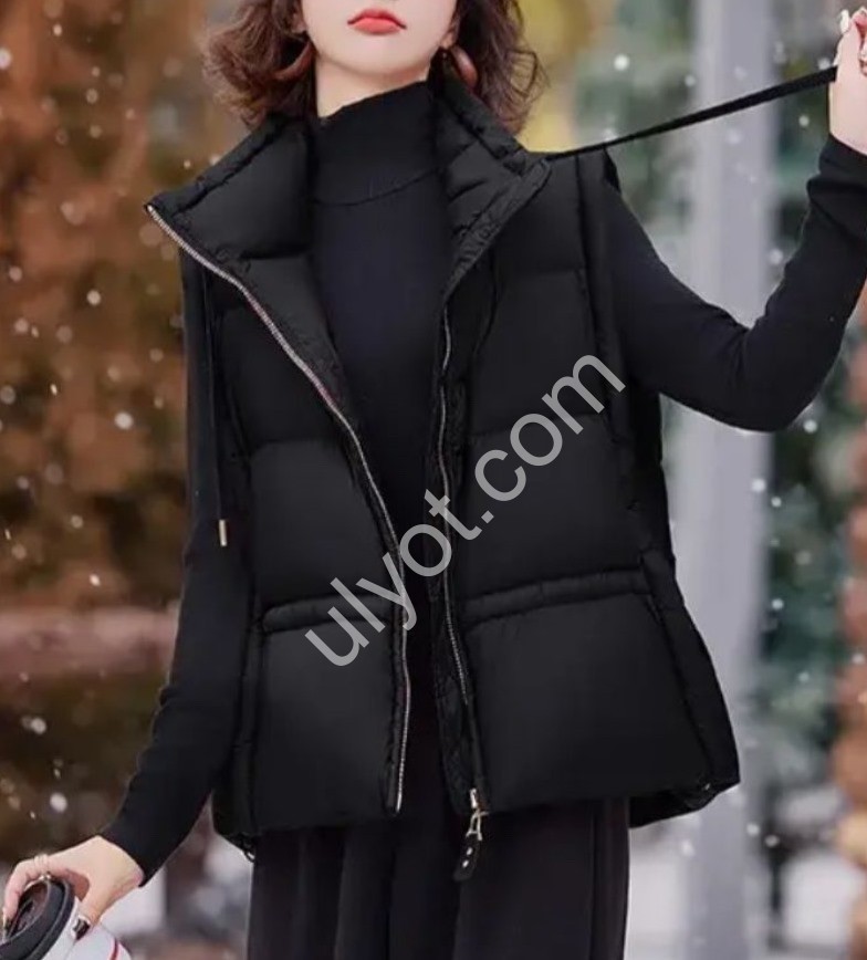 ЖИЛЕТКА (M-2XL) ПУДРА JL26171