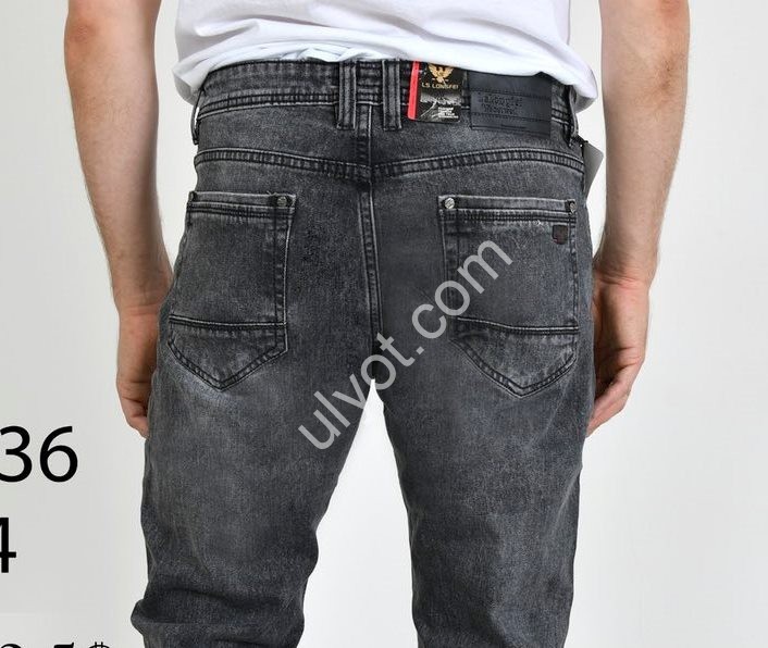 Фото 1 ДЖИНСИ LS JEANS (34-44) ГРАФІТ 354D