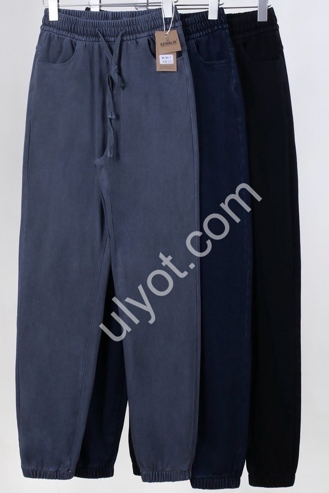 ШТАНЫ (XL-5XL) БАЙКА МИКС 581-7