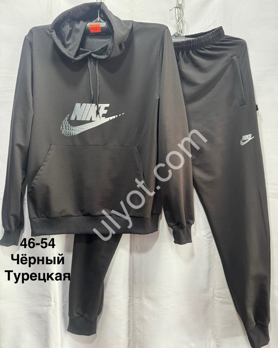 СПОРТ.КОСТЮМ N02 (46-54) МАНЖЕТ ЧОРНИЙ